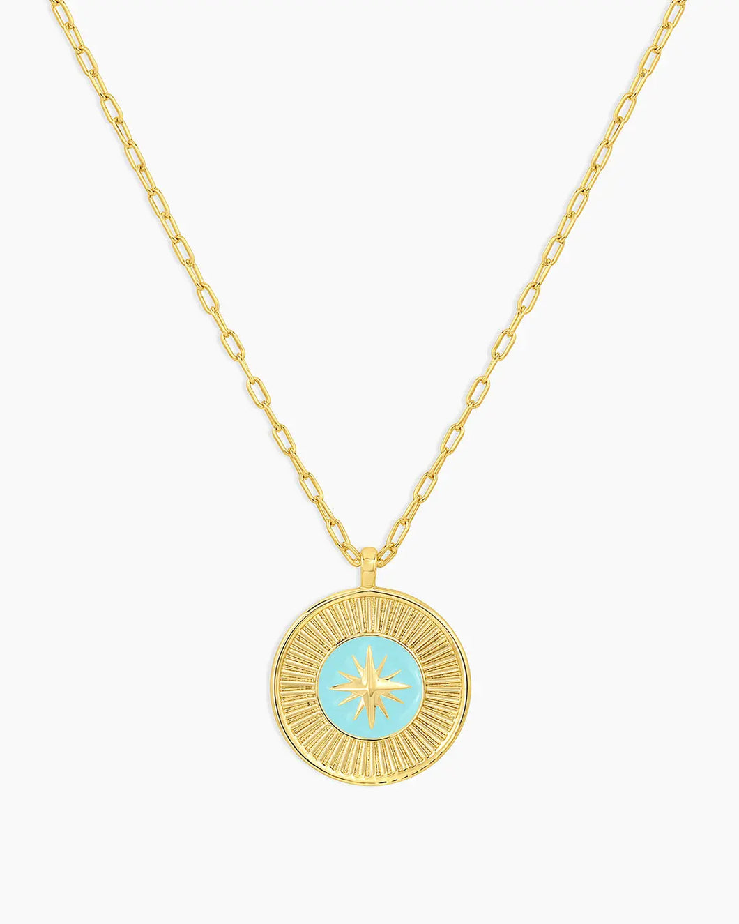 GOR Compass Pendant Necklace