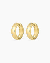 Load image into Gallery viewer, GOR Noel Shimmer Hoops
