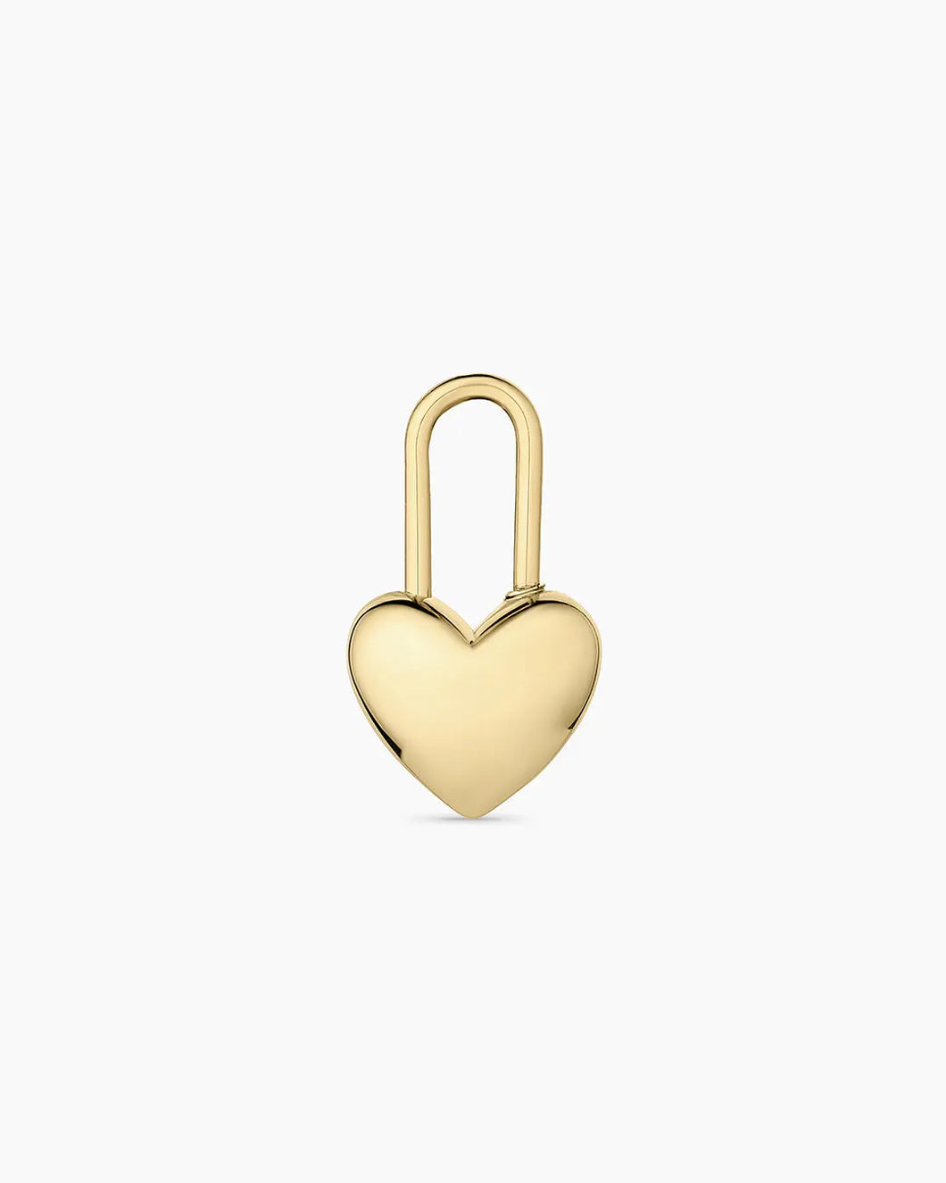 GOR Heart Padlock Charm