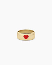 Load image into Gallery viewer, GOR Amour Helium Heart Statement Ring
