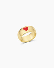 Load image into Gallery viewer, GOR Amour Helium Heart Statement Ring
