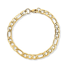 Load image into Gallery viewer, EV Rhea Figaro Chain Bracelet
