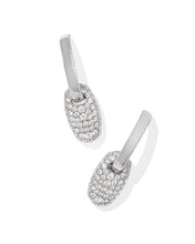 Load image into Gallery viewer, KS Bailey Pave Huggie Earrings
