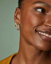 Load image into Gallery viewer, KS Emery Hoop Earrings
