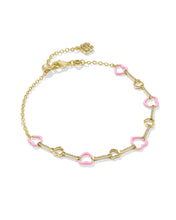 Load image into Gallery viewer, KS Haisley Heart Delicate Chain Bracelet
