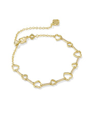 Load image into Gallery viewer, KS Haisley Heart Delicate Chain Bracelet
