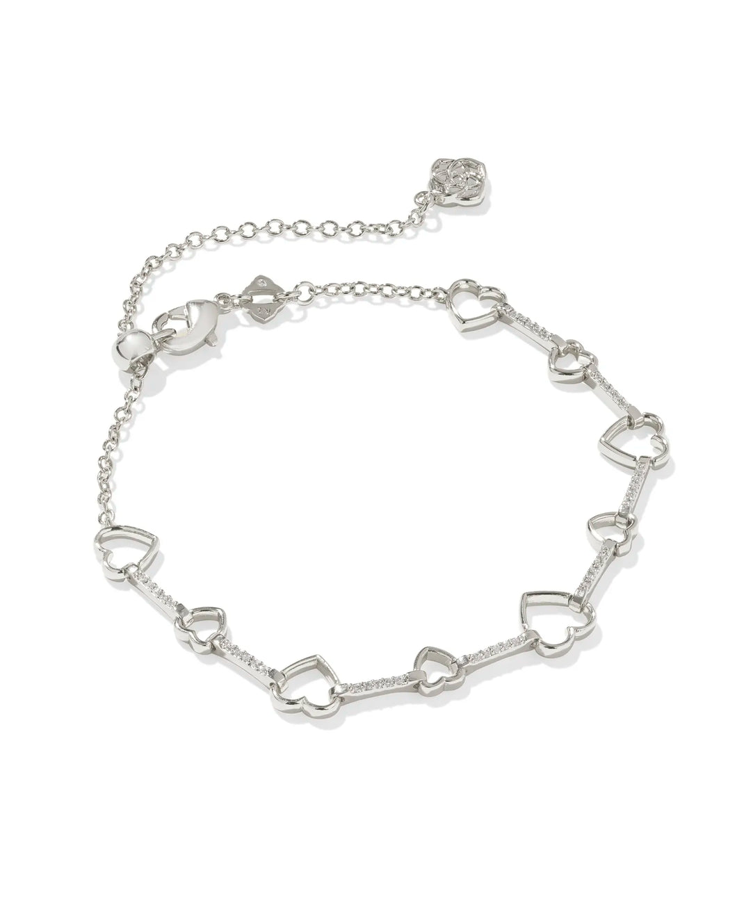 KS Haisley Heart Delicate Chain Bracelet