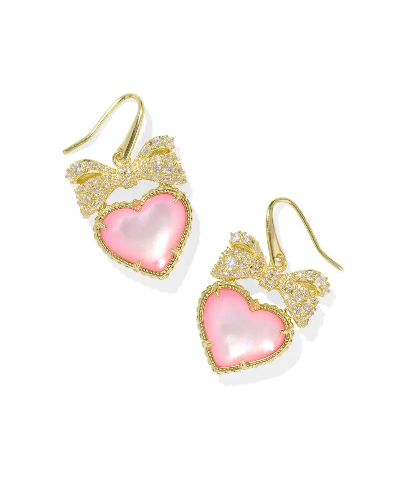 KS Haisley Heart Drop Earrings