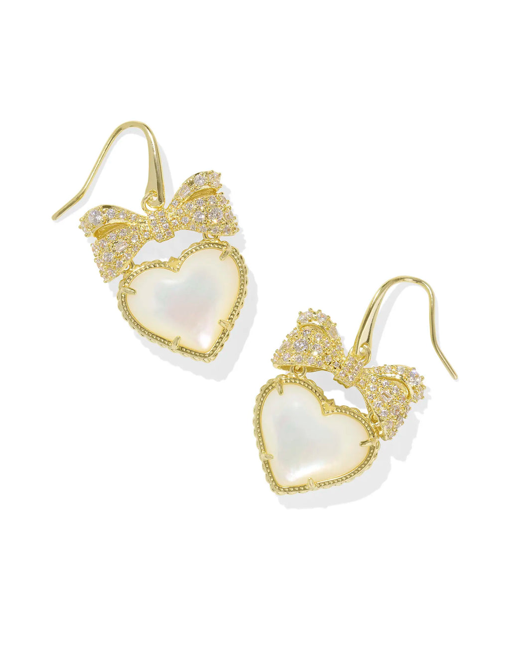 KS Haisley Heart Drop Earrings