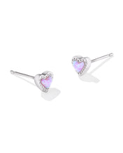 Load image into Gallery viewer, KS Mini Ari Heart Stud Earrings
