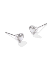 Load image into Gallery viewer, KS Mini Ari Heart Stud Earrings
