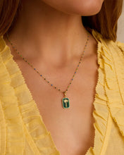 Load image into Gallery viewer, GOR Malachite Palm Parker Charm
