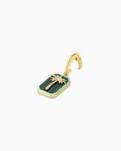 Load image into Gallery viewer, GOR Malachite Palm Parker Charm
