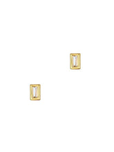 Load image into Gallery viewer, Tai Baguette Stud Earrings
