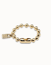 Load image into Gallery viewer, UNO Snowflake Bracelet (Gold)
