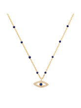 Load image into Gallery viewer, Tai CZ Evil Eye Necklace
