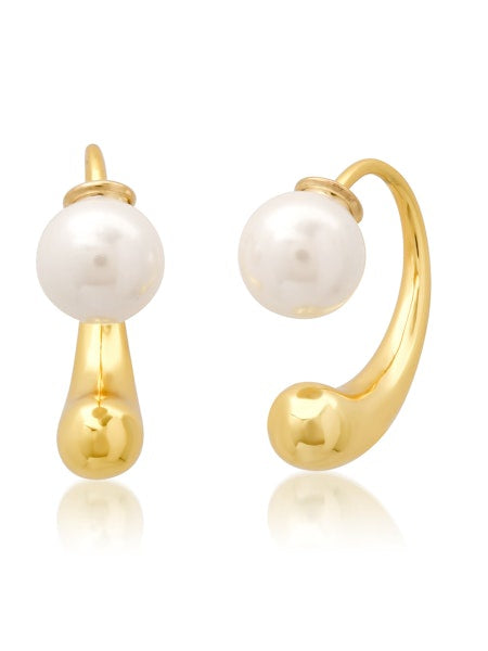 Tai TOE-196 Pearl Earrings