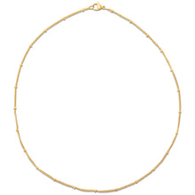 Load image into Gallery viewer, EV Helsa Dainty Beaded Chain Necklace
