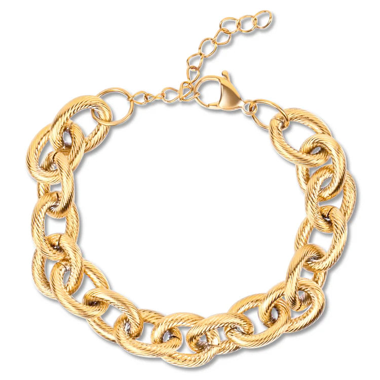 EV Stevie Chunky Chain Link Bracelet