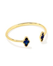 Load image into Gallery viewer, KS Abbie Pave Frame Cuff Bracelet
