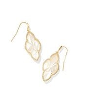 Load image into Gallery viewer, KS Abbie Pave Frame Drop Earrings
