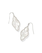 Load image into Gallery viewer, KS Abbie Pave Frame Drop Earrings
