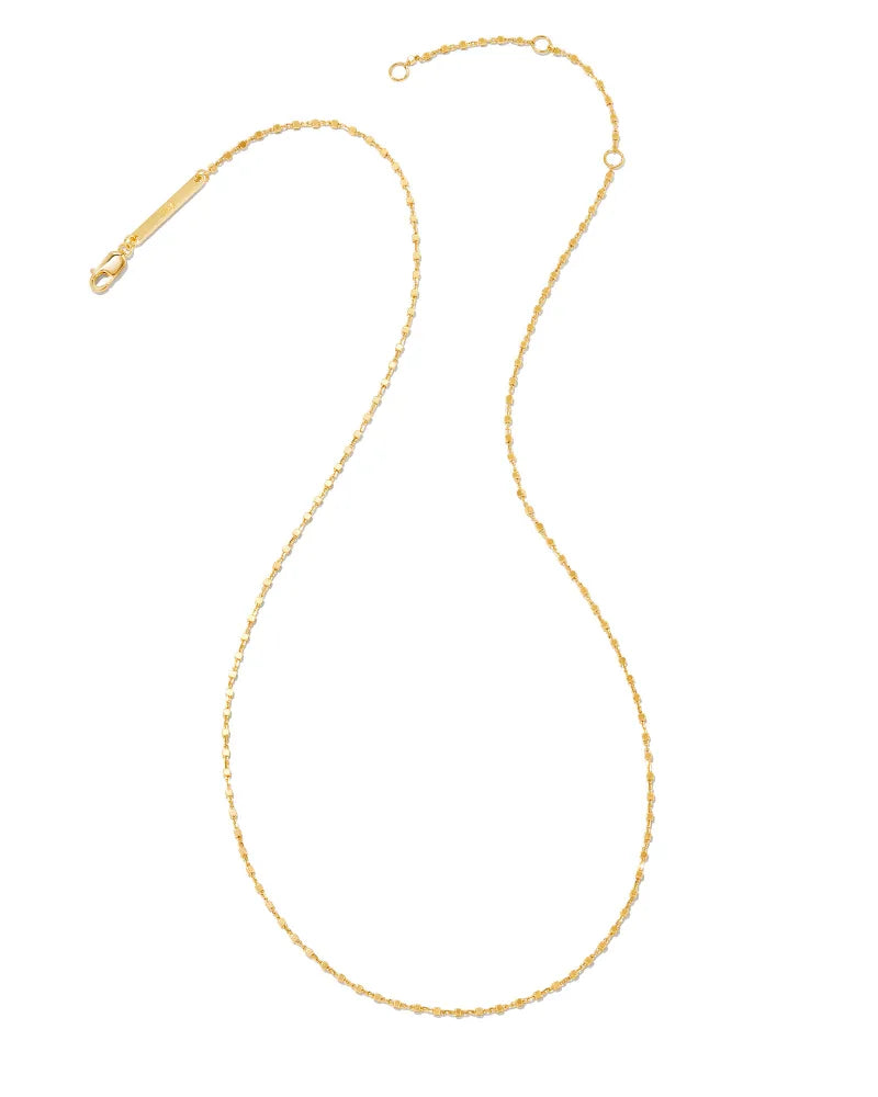 KS 925 Beaded Satellite Chain Necklace