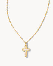 Load image into Gallery viewer, KS Cross Pendant Necklace
