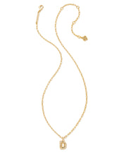 Load image into Gallery viewer, KS Crystal Letter D Necklace
