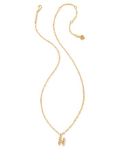 Load image into Gallery viewer, KS Crystal Letter H Necklace
