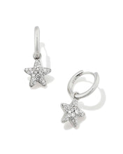 Load image into Gallery viewer, KS Jae Star Pave Huggie Earrings
