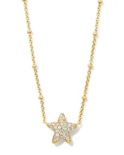 Load image into Gallery viewer, KS Jae Star Pave Short Pendant Necklace
