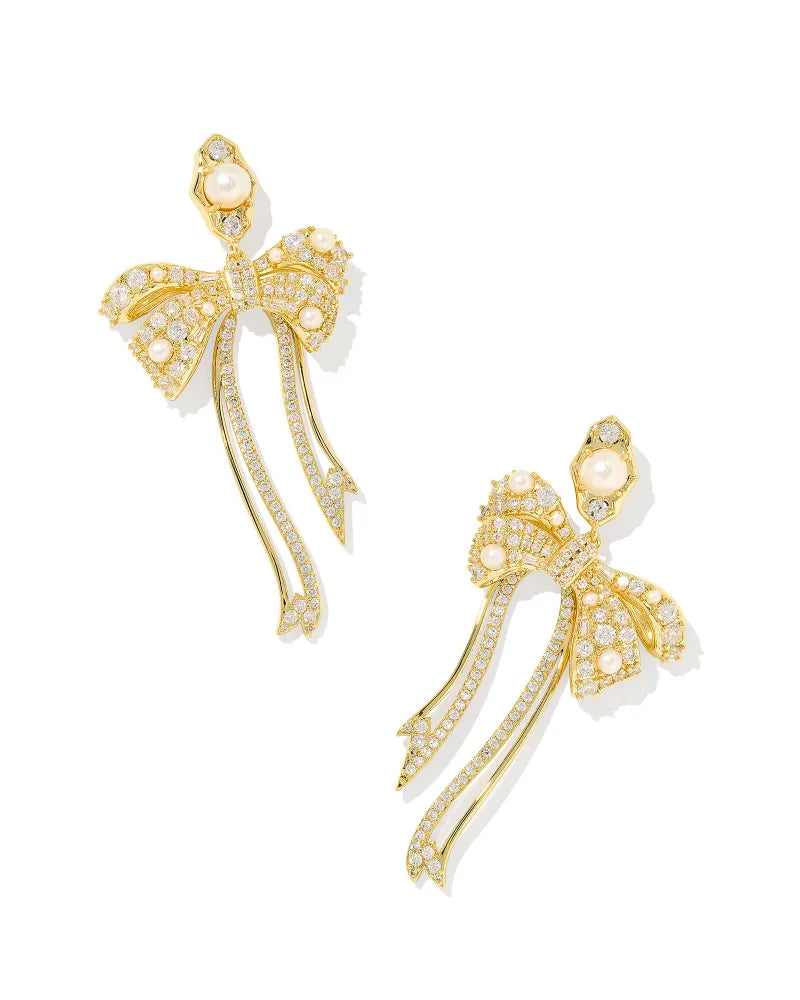 KS Krista Bow Statement Earrings