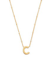 Load image into Gallery viewer, KS Letter C Pendant Necklace
