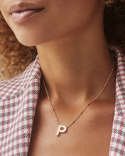 Load image into Gallery viewer, KS Letter P Pendant Necklace
