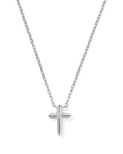 Load image into Gallery viewer, KS 14k Diamond Accent Cross Necklace
